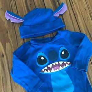 Stitch Bodysuit with Hat